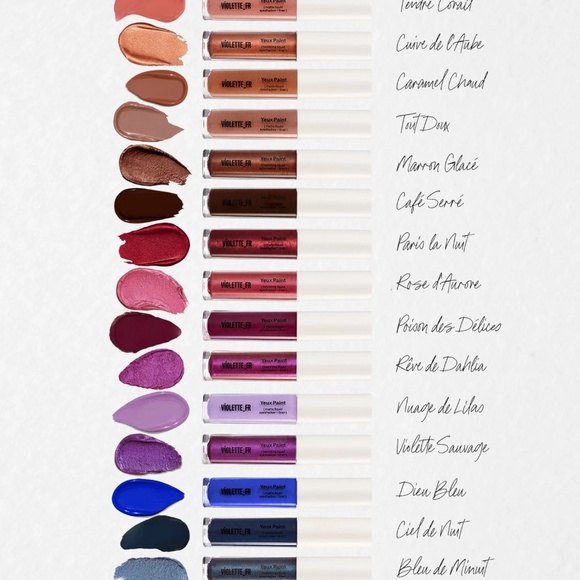 VIOLETTE FR  Ciel De Nuit Liquid Eyeshadow Liner YEUX PAINT NEW UNUSED - Picture 7 of 8